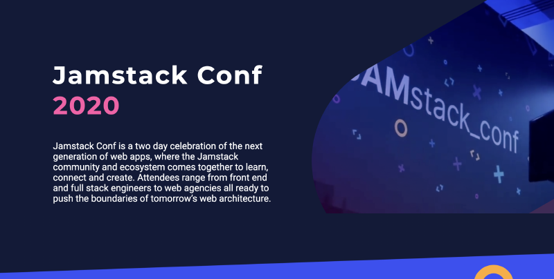 Jamstack Conf Virtual 2020